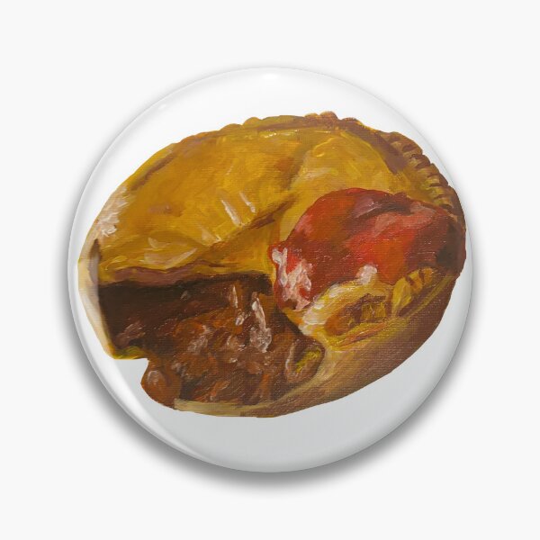 Item preview, Meat Pie - Acrylic Painting designed and sold by boltzart.