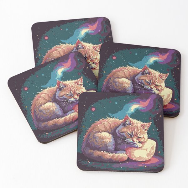 Item preview, Galaxy Gaze: The Persian Cat Dreamer designed and sold by NaturePixel.