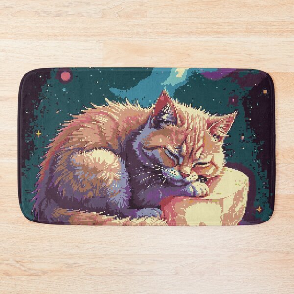 Item preview, Galaxy Gaze: The Persian Cat Dreamer designed and sold by NaturePixel.