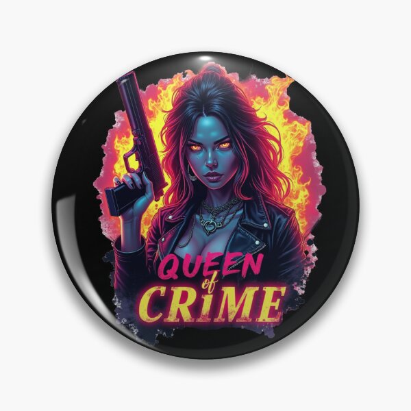 Item preview, Queen of Crime Design - Bold and Charismatic Artwork #1 designed and sold by tarzbol.
