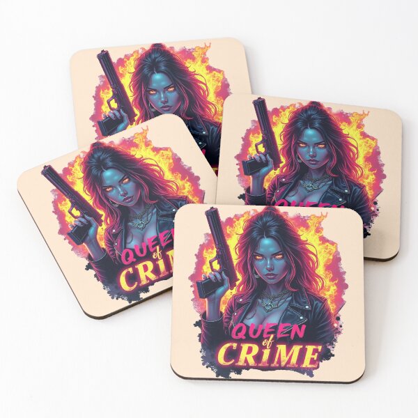Item preview, Queen of Crime Design - Bold and Charismatic Artwork #1 designed and sold by tarzbol.