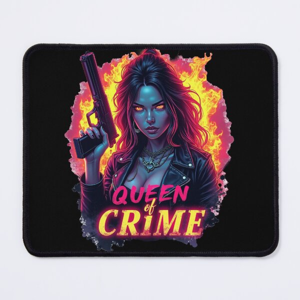 Item preview, Queen of Crime Design - Bold and Charismatic Artwork #1 designed and sold by tarzbol.