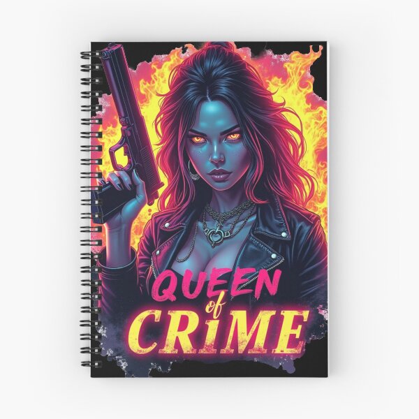 Item preview, Queen of Crime Design - Bold and Charismatic Artwork #1 designed and sold by tarzbol.