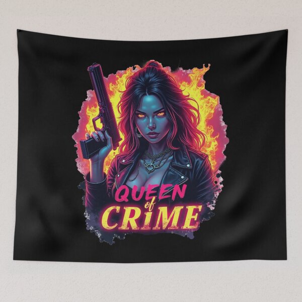 Item preview, Queen of Crime Design - Bold and Charismatic Artwork #1 designed and sold by tarzbol.