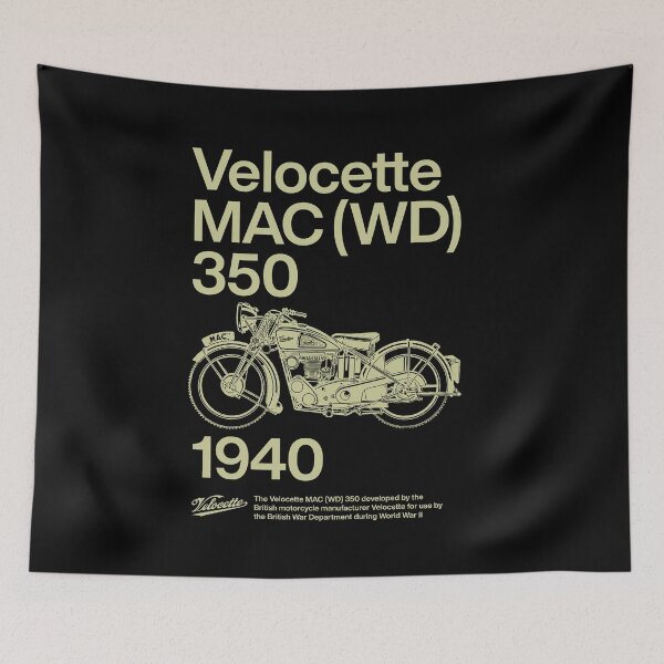 Item preview, Velocette MAC (WD) 350 1940 - Helvetica  designed and sold by IronFlyers.