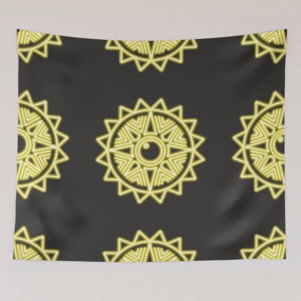 Item preview, Black contrast sun design and neon effect #2 designed and sold by PEB-creative24.