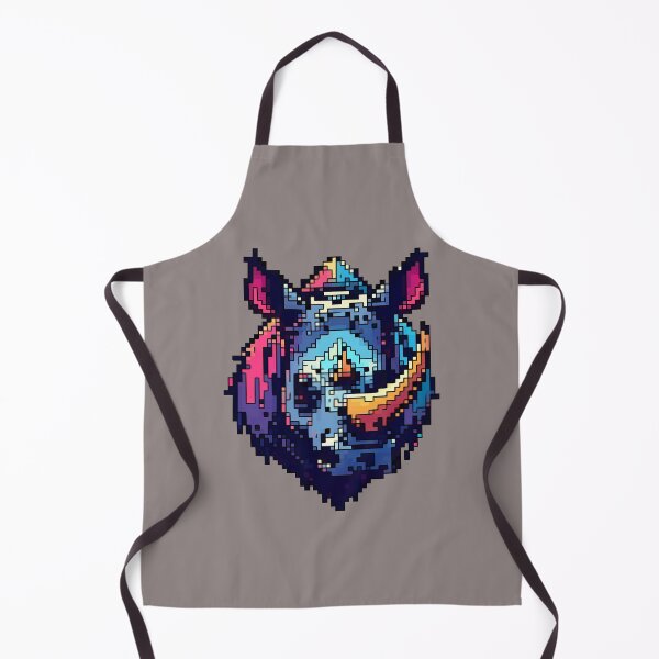 Item preview, Pixel Mighty Rhino designed and sold by NaturePixel.