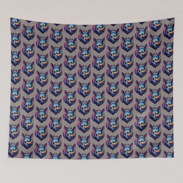 Item preview, Pixel Mighty Rhino designed and sold by NaturePixel.