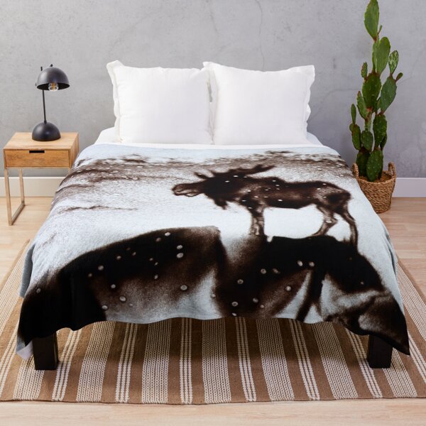 Item preview, Moose Silhouette Sand Art Brown designed and sold by sandexperiment.