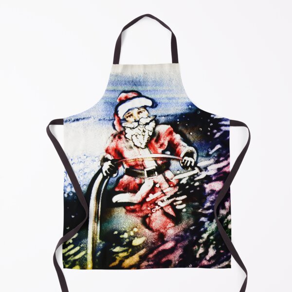 Item preview, Santa In a colorful Snow Sand Art designed and sold by sandexperiment.