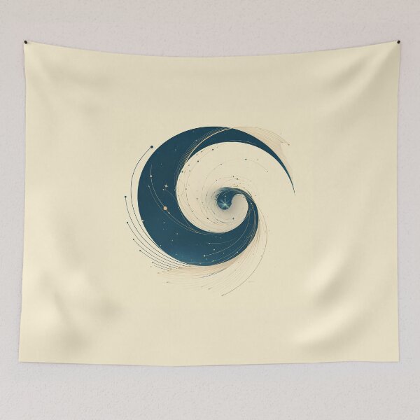 Item preview, Minimalist Milky Way Galaxy Art designed and sold by Windy-market.