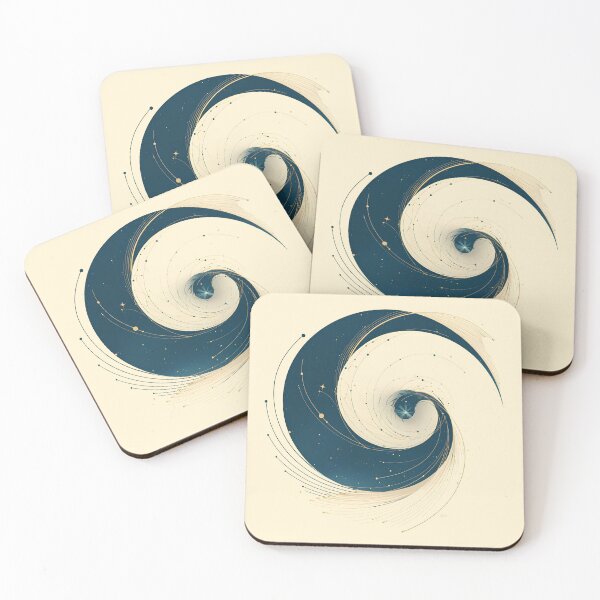 Item preview, Minimalist Milky Way Galaxy Art designed and sold by Windy-market.