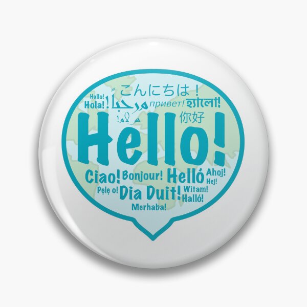 Item preview, Global Hello designed and sold by BerryCraft.