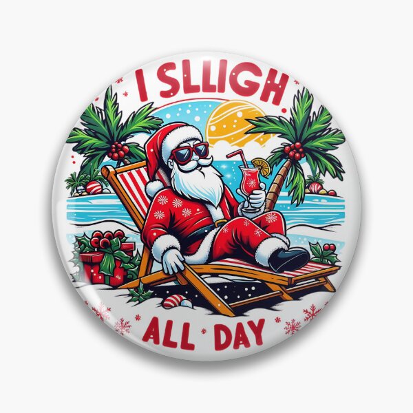 Artikelvorschau, Lustiges Weihnachts-Design mit dem Weihnachtsmann „I Sleigh All Day“ entworfen und verkauft von ahmedouazza.