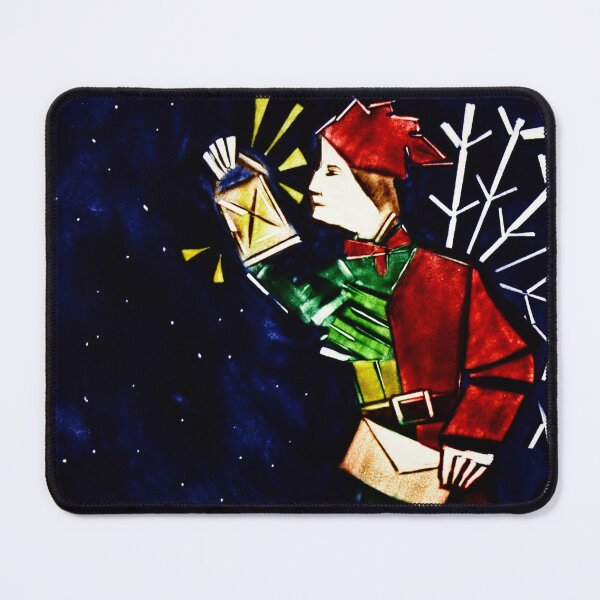 Item preview, Christmas Elf Cubism Style Colorful Christmas Design designed and sold by sandexperiment.