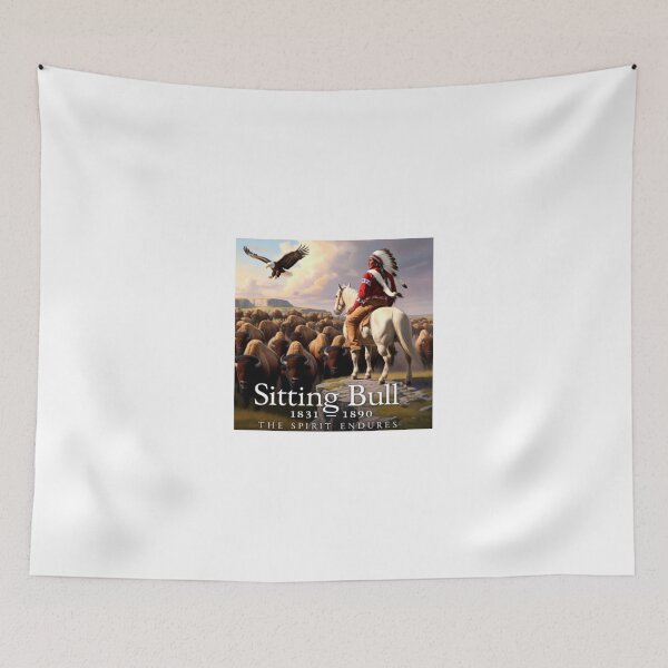 Item preview, Sitting Bull 1831-1890 "The Spirit Endures"  designed and sold by SJZDesign.