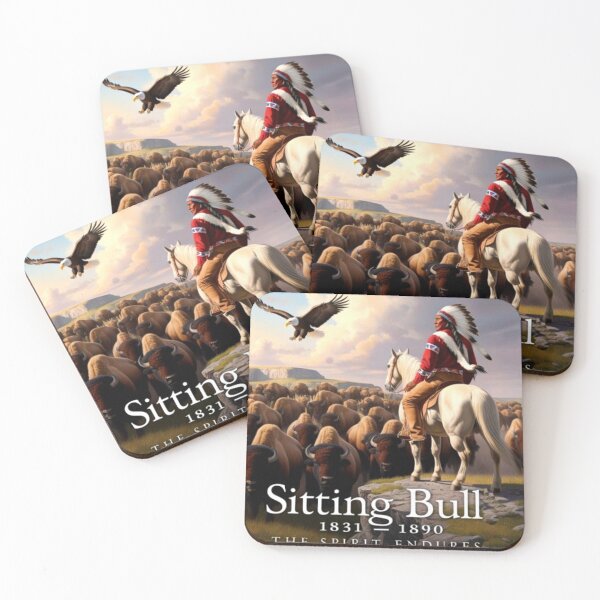 Item preview, Sitting Bull 1831-1890 "The Spirit Endures"  designed and sold by SJZDesign.