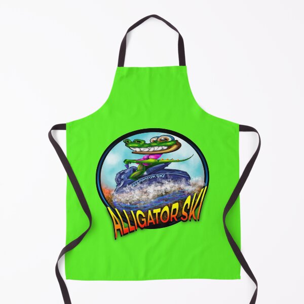 Item preview, Happy Alligator Jetski rider designed and sold by TwoMadCYA.