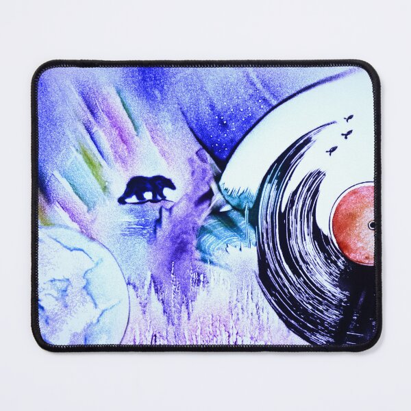 Item preview, Music of The North Pole Abstract Sand Art Composition designed and sold by sandexperiment.