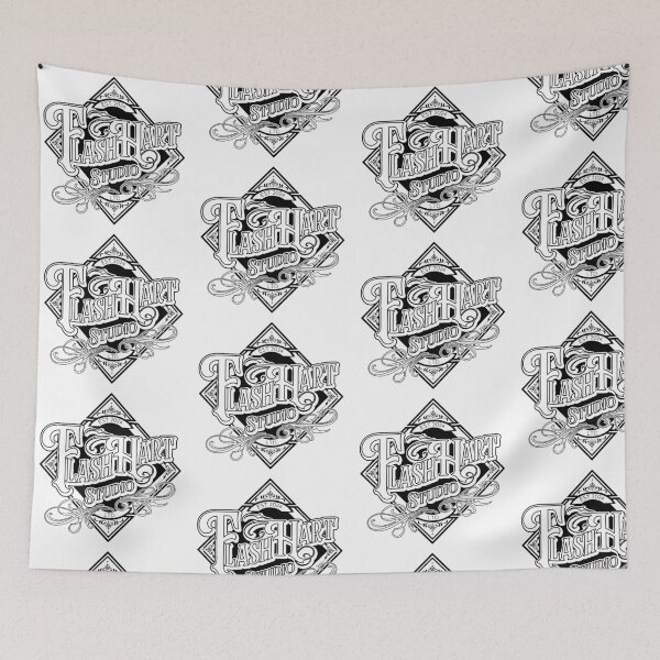 Item preview, Flash Hart Tattoo Studio Logo designed and sold by katbentley.