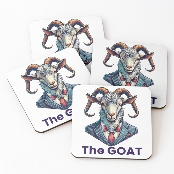 Item preview, Majestic GOAT Illustration - Symbol of Greatness designed and sold by PedjaSopalo.