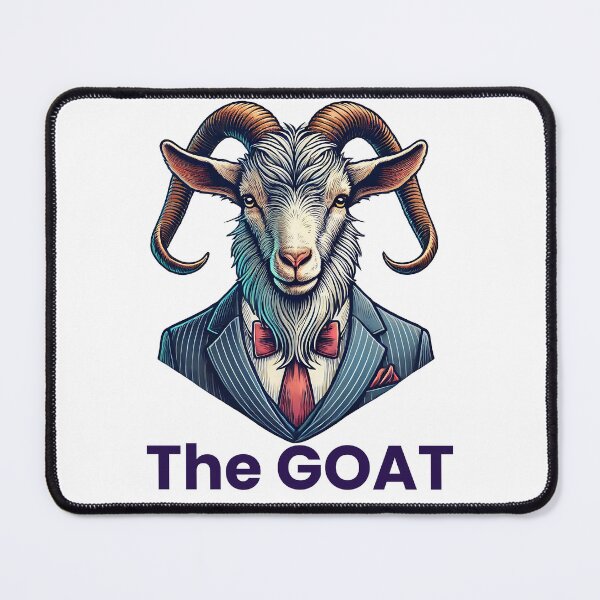 Item preview, Majestic GOAT Illustration - Symbol of Greatness designed and sold by PedjaSopalo.