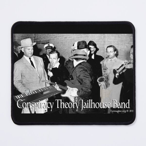 Item preview, Conspiracy Theory Jailhouse Band designed and sold by EyeMagined.