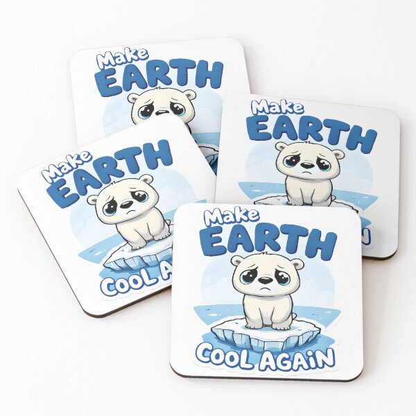 Item preview, Make Earth Cool Again designed and sold by AlphaTeez.