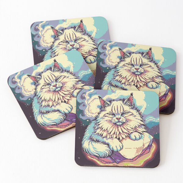 Item preview, Galaxy Gaze: The Persian Cat Dreamer designed and sold by NaturePixel.