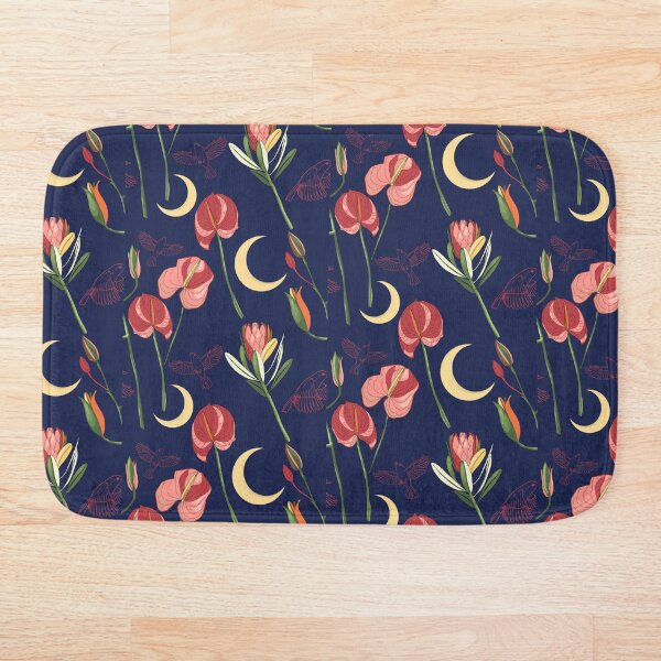 Item preview, Ilustración de patrón floral repetitivo colorido para la decoración del hogar designed and sold by Pandositive.