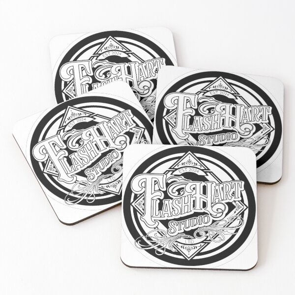 Item preview, Flash Hart Tattoo Studio Logo Circle  designed and sold by katbentley.