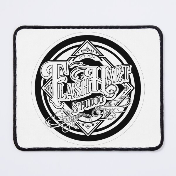 Item preview, Flash Hart Tattoo Studio Logo Circle designed and sold by katbentley.