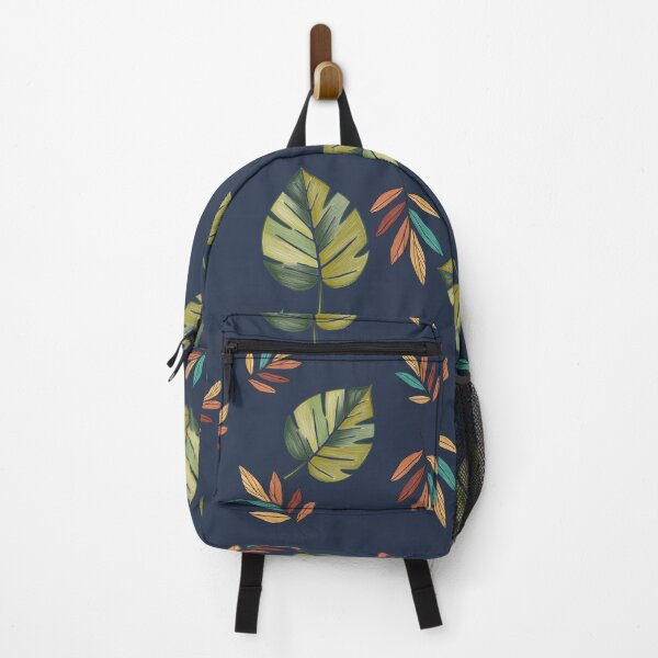 Item preview, Botanical leaf pattern in green and brown designed and sold by Shoot-The-Moon.