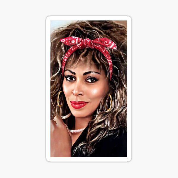 Vista previa del artículo con la obra «Tina Turner-Rockabilly 1», diseñado y vendido por SolracSier.