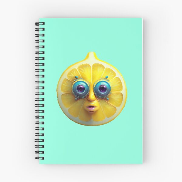 Item preview, Lemon Face | Fruits Patterns | Fruit Creatures Collection designed and sold by monkeybusiness.pt.