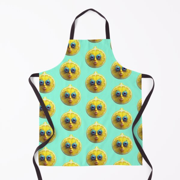 Item preview, Lemon Face | Fruits Patterns | Fruit Creatures Collection designed and sold by monkeybusiness.pt.