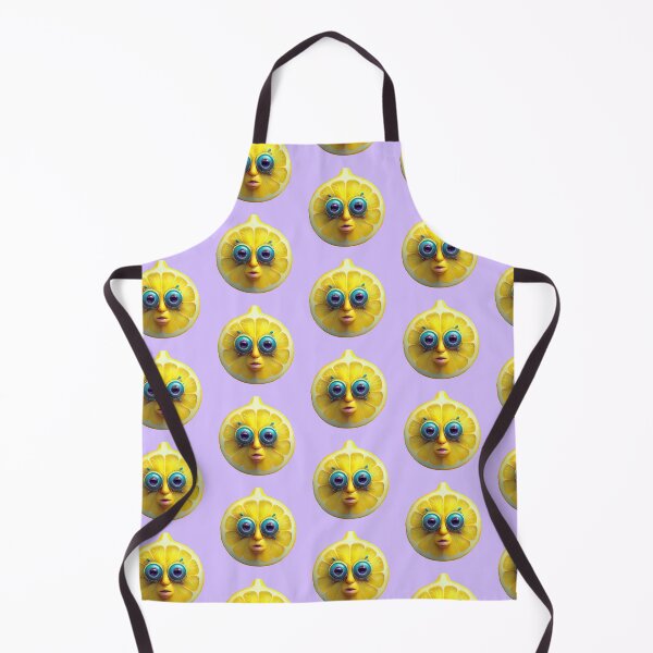 Item preview, Lemon Face | Fruits Patterns | Fruit Creatures Collection designed and sold by monkeybusiness.pt.