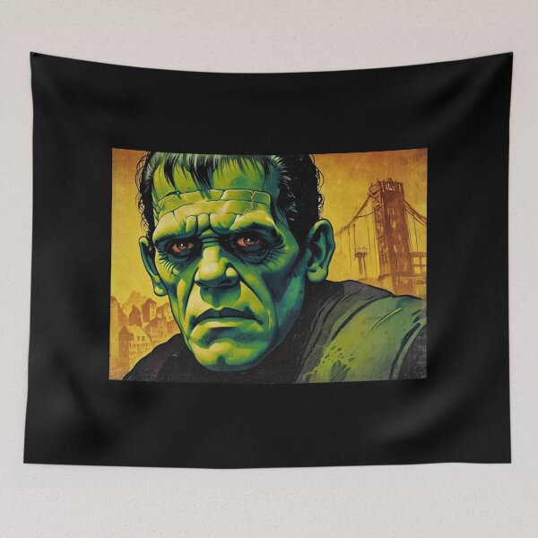 Item preview, Frankenstein Poster artwork designed and sold by Vintage Designs +.