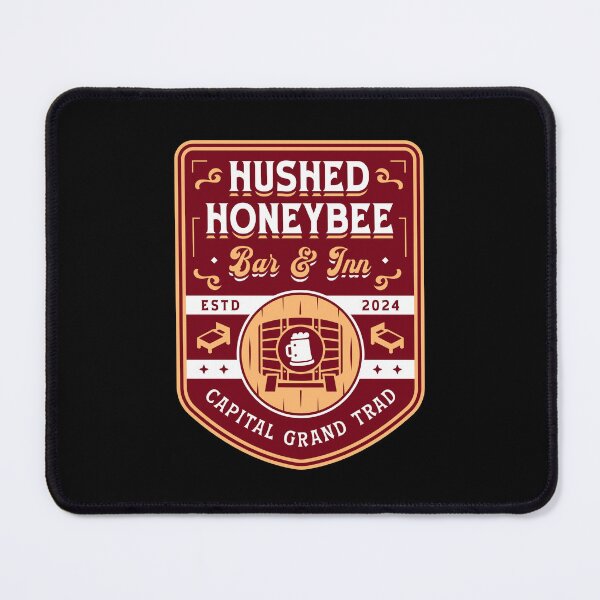 Item preview, Hushed Honeybee Inn Emblem designed and sold by Lagelantee.