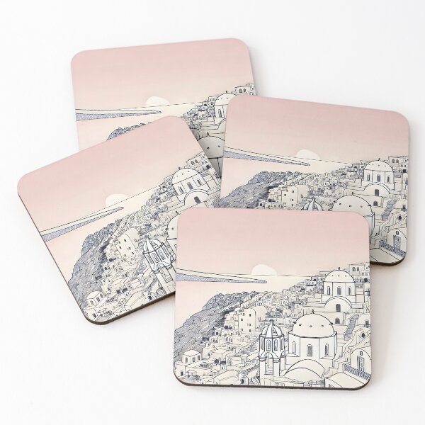 Item preview, Lost in the Beauty of Santorini designed and sold by unrealartwork.