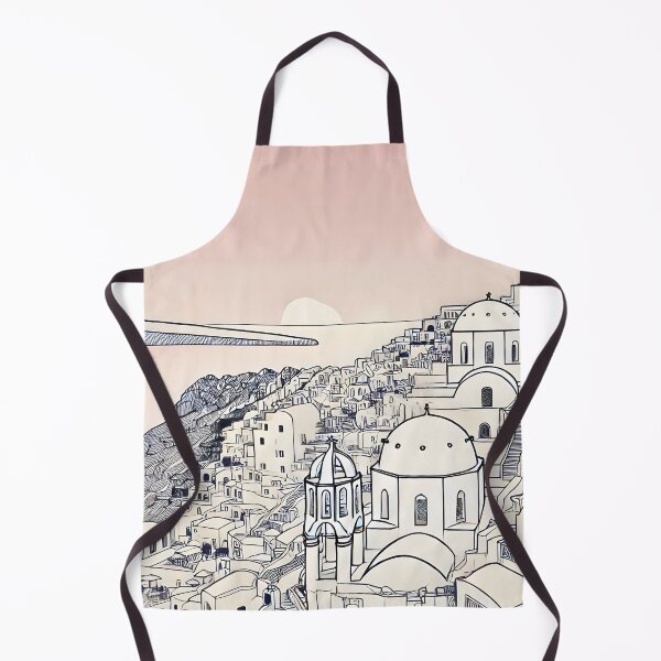 Item preview, Lost in the Beauty of Santorini designed and sold by unrealartwork.