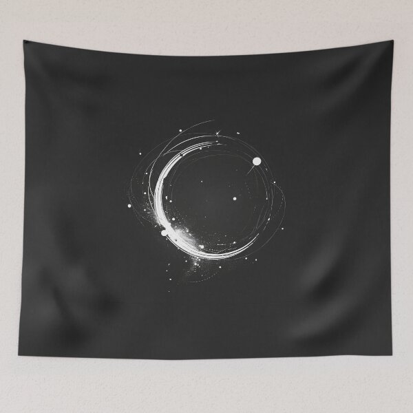 Item preview, Minimal Spiral Galaxy Illustration designed and sold by Windy-market.