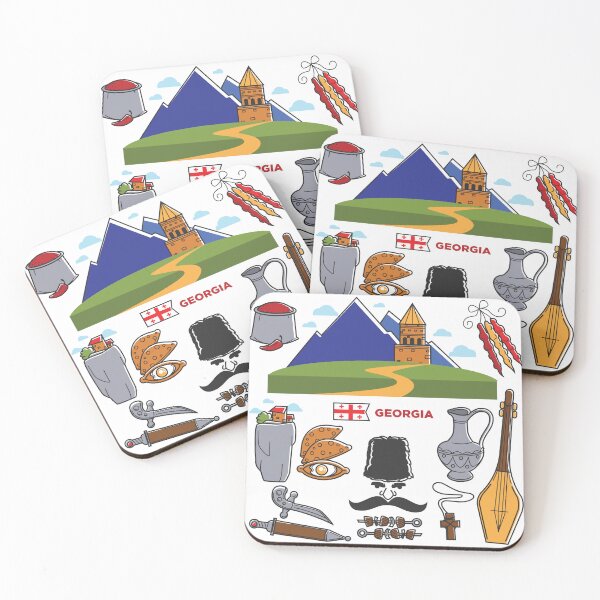 Item preview, georgia tourist attractions designed and sold by skalihm.
