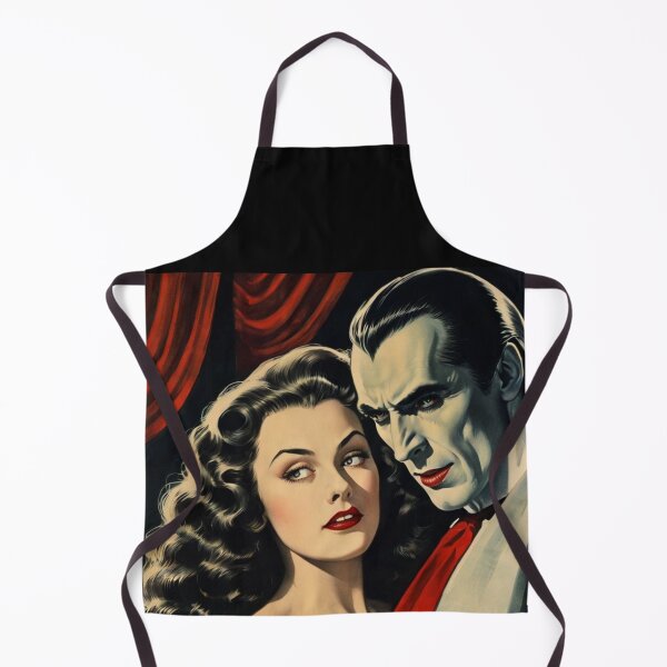 Item preview, Dracula and his bride Poster artwork designed and sold by Vintage Designs +.