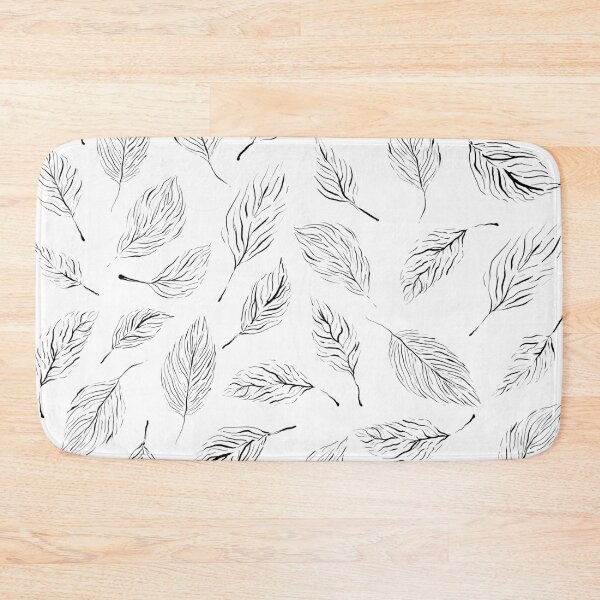 Item preview, Minimalstic decorative leaves designed and sold by drawn-by-nature.