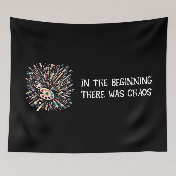 Item preview, In The Beginning There Was Chaos designed and sold by Me-Meme.