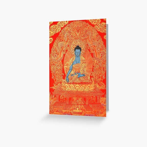 Item preview, Medicine Buddha Thangka designed and sold by Onodera.