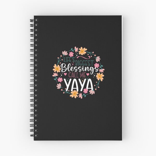 Item preview, Life's Biggest Blessings Call Me Yaya - Floral Grandmother Design designed and sold by Tujzui.