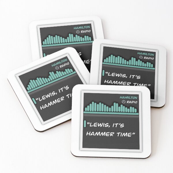 Item preview, Hammer time, Formula one radio, F1, Lewis Hamilton designed and sold by Formalu_1.