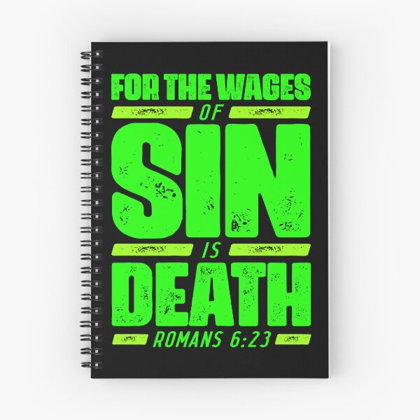 Item preview, Romans 6:23 For The Wages Of Sin Is Death designed and sold by plushism.